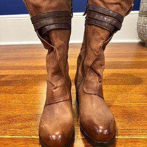 Miz-Mooz. Brown Boots-size 9.